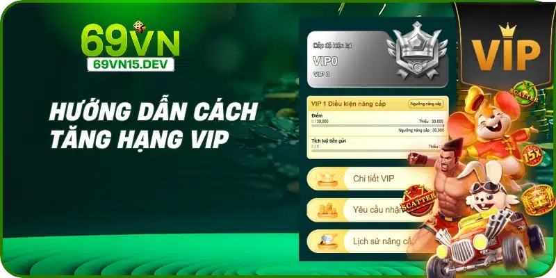 Hướng dẫn cách tăng hạng VIP